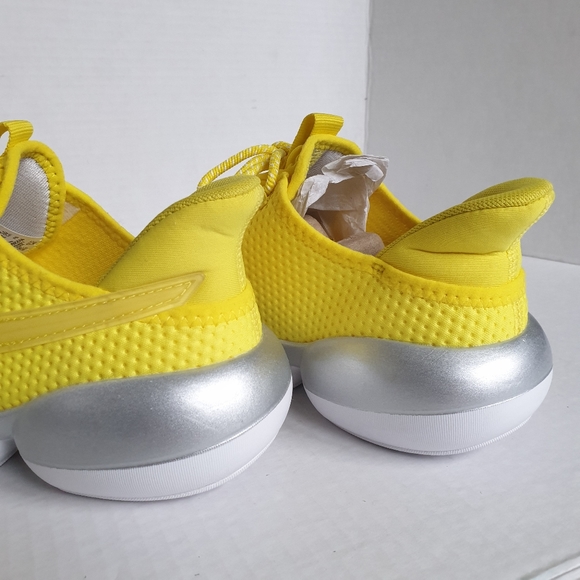 Puma Mode XT Bright Yellow Womens Active Hybrid Training Lace-Up Sneakers Sz 6 - Picture 3 of 12